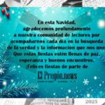 Salud, Fe, Paz y Feliz Navidad!!!