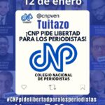 Esta noche a las 7:00 p.m. nos unimos al gran Tuitazo Nacional del CNP
