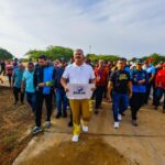 Gobernador Caldera supervisa trabajos de recuperación de ciclovía y patinódromo de Vereda del Lago II