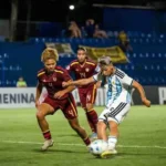 Vinotinto Femenina sub 20 saca un valioso empate frente a Argentina