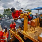 Gobernador Luis Caldera inicia Plan de Asfaltado en San José de Perijá en el día de su patrono