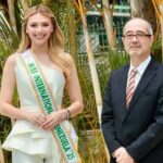 Valeria Di Martino visitó la Embajada de Japón en su preparación al Miss International