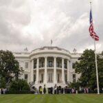 Venezolanos frente a la Casa Blanca abogan por la libertad de todos los presos políticos