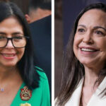 María Corina rechaza insultos contra Delcy Rodríguez en España