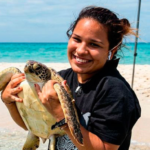 La bióloga venezolana Daniela Rojas recibió el prestigioso Premio Archie Carr