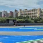 90 % de ejecución: El renovado Patinódromo de La Vereda del Lago II está cerca de su inauguración