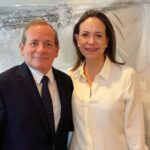 Juan Pablo Guanipa se reunió con María Corina Machado en Estados Unidos