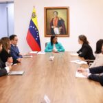 Presidenta (e) Delcy Rodríguez y delegación del Banco Mundial evalúan reestructuración de la deuda nacional