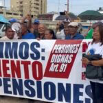 Adultos mayores marcharon en Maracaibo para exigir pensiones dignas
