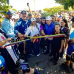 Gobernador Luis Caldera y el ministro de Deporte inauguran el Patinódromo «Alfredo León Moreno» en la Vereda del Lago (+Fotos)