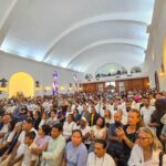 ​Feligreses elevan oraciones por víctimas de terremoto durante toma de posesión del nuevo Obispo de Cabimas