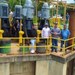 COL: Inspeccionan embalse Burro Negro e incorporan quinto equipo para producir 350 litros de agua por segundo