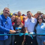 Gobernador Luis Caldera entrega 3,5 kilómetros lineales de vialidad asfaltada en el municipio de La Cañada de Urdaneta
