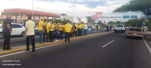Oposición organizada del Zulia marcó ayer La Ruta por la Libertad y la reinstitucionalización nacional  