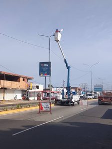 Gobernación del Zulia avanza con el plan integral de iluminación y bacheo en avenidas claves de Maracaibo